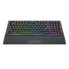 REDRAGON K515-RGB SHIVA 98 USB melnā membrānas vadu tastatūra