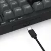 Klaviatūra REDRAGON K518-RGB-GB Crux vadu USB melna membrāna