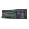 Klaviatūra REDRAGON K518-RGB-GB Crux vadu USB melna membrāna