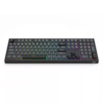 Klaviatūra REDRAGON K518-RGB-GB Crux vadu USB melna membrāna