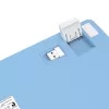 Mehāniskā tastatūra REDRAGON K707WBP-RGB-PRO Vadu USB Zila Balta