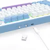 Mehāniskā tastatūra REDRAGON K707WBP-RGB-PRO Vadu USB Zila Balta