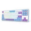 Mehāniskā tastatūra REDRAGON K707WBP-RGB-PRO Vadu USB Zila Balta