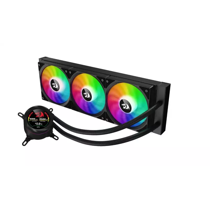 Datora dzesēšanas sistēma REDRAGON CCW-1017 efektīva gaisa plūsma RGB apgaismojums