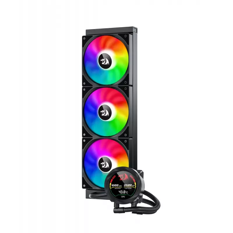 Datora dzesēšanas sistēma REDRAGON CCW-1017 efektīva gaisa plūsma RGB apgaismojums