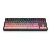 Mehāniskā tastatūra REDRAGON Antonium Pro K728SP-RGB-PRO — USB, RF bezvadu, Bluetooth, melna/rozā
