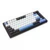 Klaviatūra REDRAGON K732WLB-RGB-PRO URANUS PRO — 65% mehāniskā, USB + RF bezvadu + Bluetooth, QWERTY, angļu izkārtojumi, 1,5 m kabelis, melna/balta