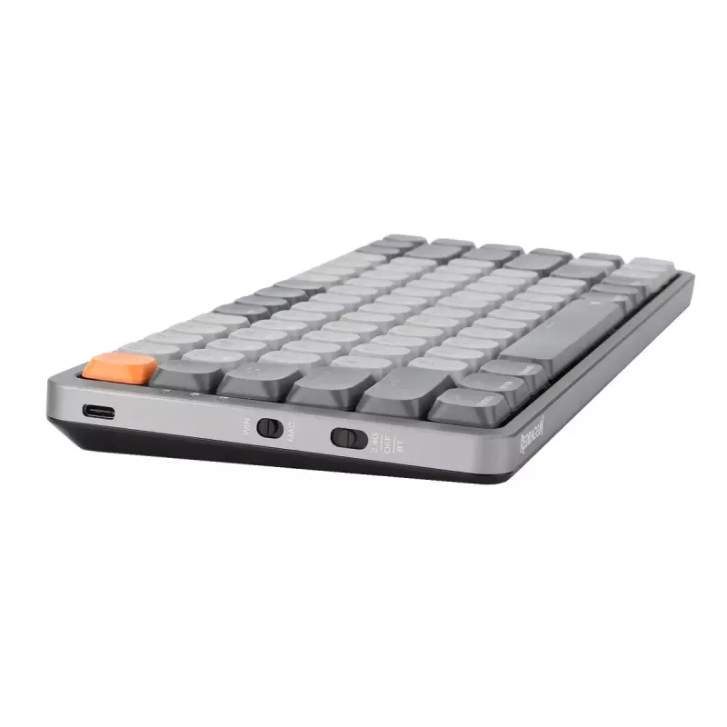 Mehāniskā tastatūra REDRAGON K652GG-RGB-PRO vadu bezvadu Bluetooth pelēka