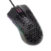 Vadu spēļu pele REDRAGON M808-RGB Storm — USB Type-C, melna, 85 g