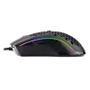Vadu spēļu pele REDRAGON M808-RGB Storm — USB Type-C, melna, 85 g