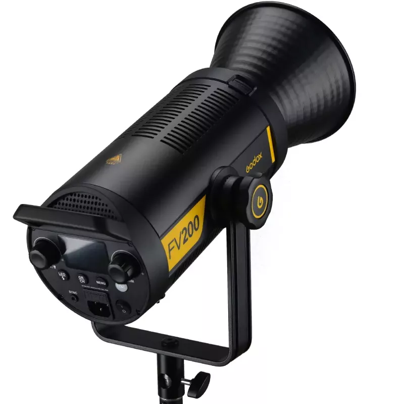 Godox FV200 foto studijas zibspuldzes iekārta 1/8000 s Melna