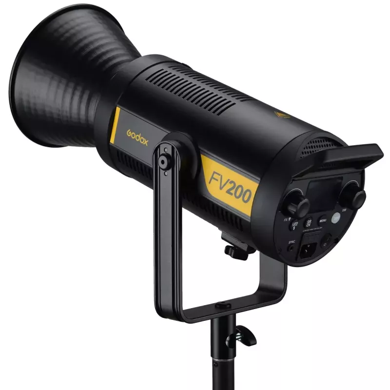 Godox FV200 foto studijas zibspuldzes iekārta 1/8000 s Melna