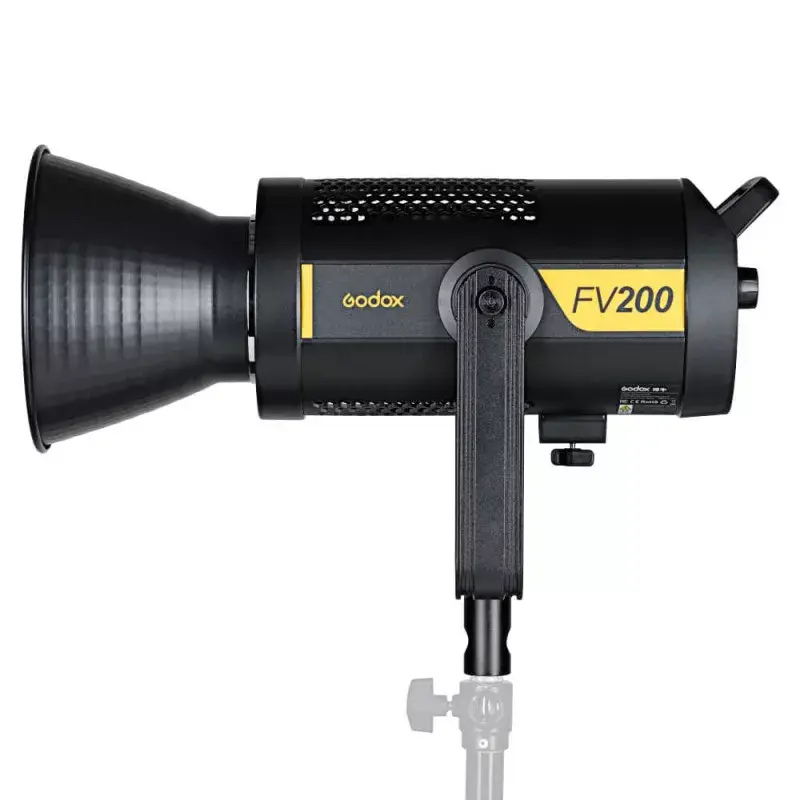Godox FV200 foto studijas zibspuldzes iekārta 1/8000 s Melna