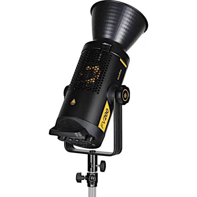 Godox FV200 foto studijas zibspuldzes iekārta 1/8000 s Melna