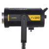 Godox FV200 foto studijas zibspuldzes iekārta 1/8000 s Melna