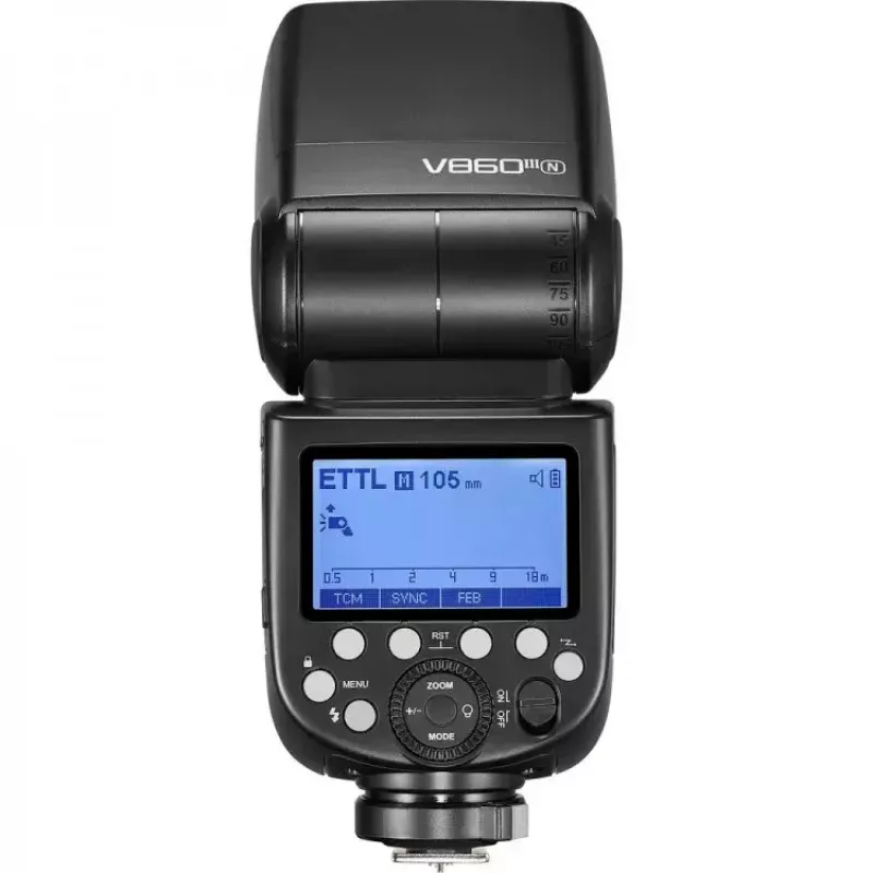 Slave flash Godox Ving V860III melns 1.5s uzlādes laiks 530g