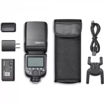 Godox Ving V860III TTL Li-Ion zibspuldze melna Olympus/Panasonic ar 1,5 s uzlādi