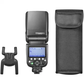 Kamerzibspuldze Godox TT685 II Melna 20000 s uzlādes laiks AA baterija