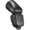 Flash Godox V100-F Fujifilm — pārnēsājama uz kameras litija jonu zibspuldze