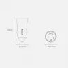 Automašīnas lādētājs Baseus TZCCJD-0G 40W tumši pelēks — USB transportlīdzekļa strāvas adapteris, 40W izeja