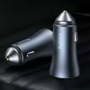 Automašīnas lādētājs Baseus TZCCJD-0G 40W tumši pelēks — USB transportlīdzekļa strāvas adapteris, 40W izeja