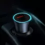 Automašīnas lādētājs Baseus TZCCJD-0G 40W tumši pelēks — USB transportlīdzekļa strāvas adapteris, 40W izeja