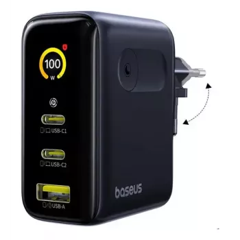 Mobilo ierīču lādētājs Baseus E0121B00 — iekštelpu USB lādētājs viedtālruņiem un planšetdatoriem