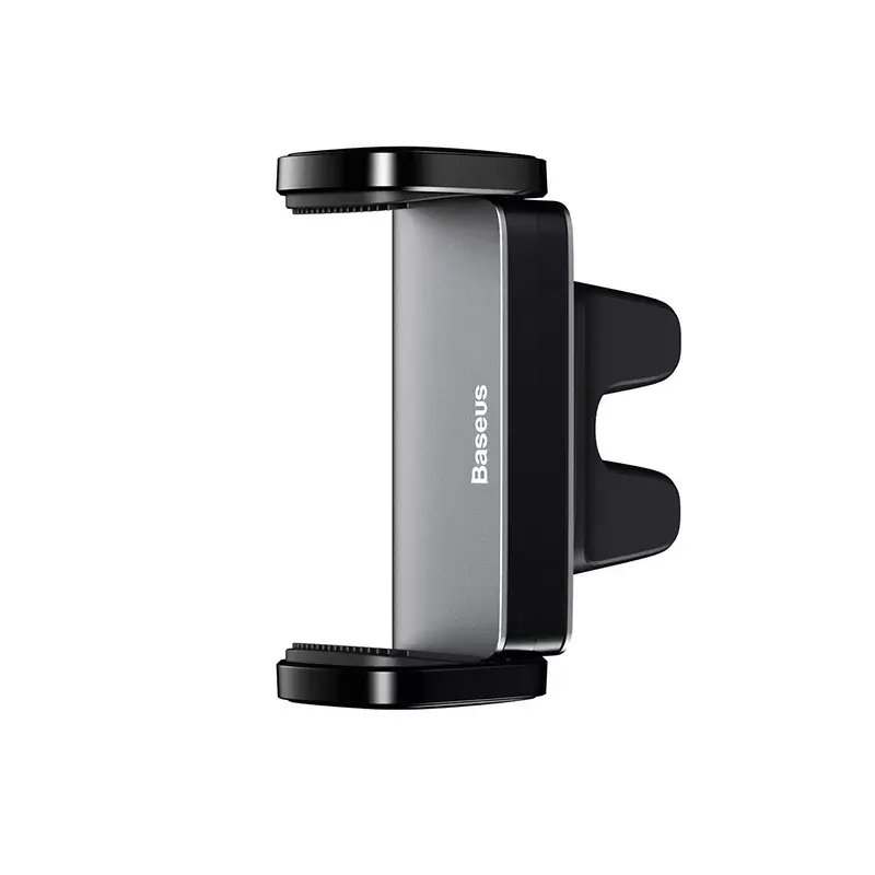 Active holder Baseus Steel Cannon Mobile phone Melns Silver