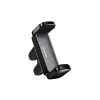 Active holder Baseus Steel Cannon Mobile phone Melns Silver
