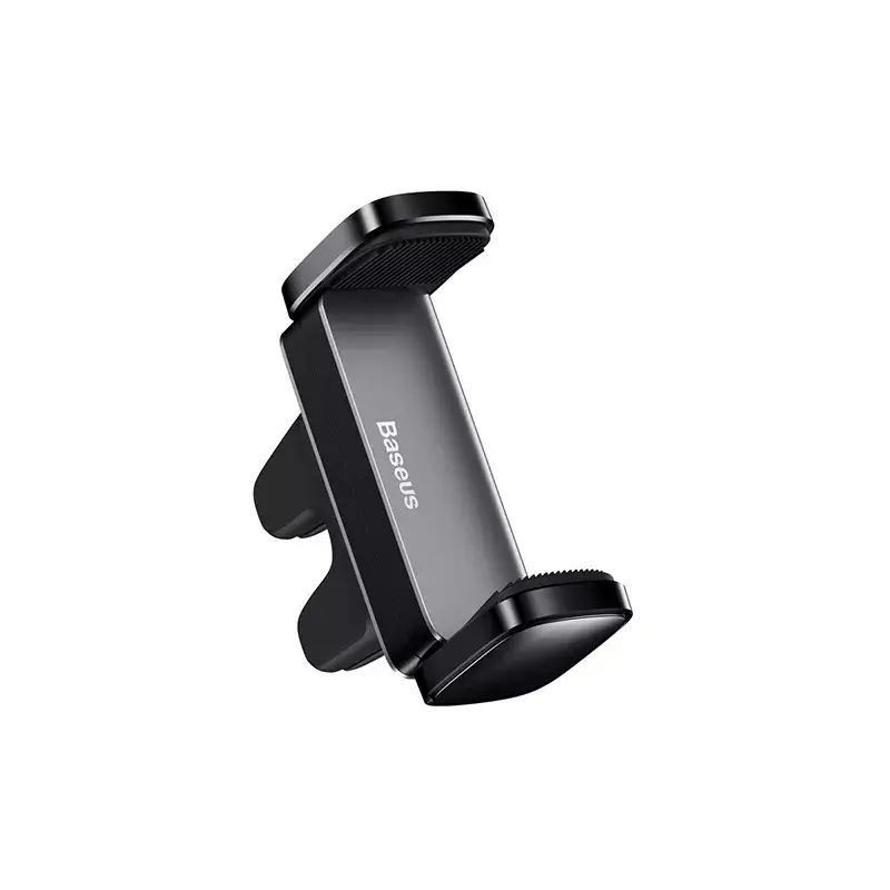 Active holder Baseus Steel Cannon Mobile phone Melns Silver