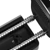 Active holder Baseus Steel Cannon Mobile phone Melns Silver