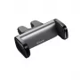 Active holder Baseus Steel Cannon Mobile phone Melns Silver