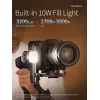 Gimbal Zhiyun Crane 4 3 asu stabilizators ar līdz pat 10 stundu akumulatora darbības laiku