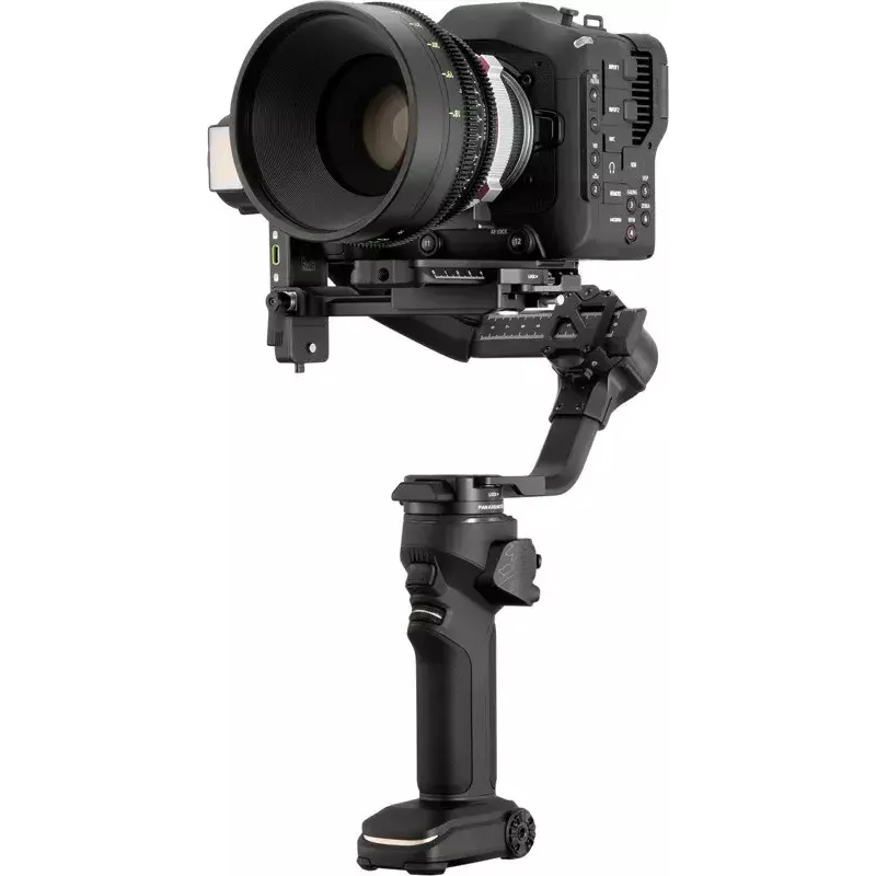 Gimbal Zhiyun Crane 4 3 asu stabilizators ar līdz pat 10 stundu akumulatora darbības laiku