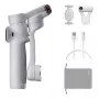 Gimbal Insta360 Flow 2 Standard Bundle — 3 asu viedtālruņa stabilizators, salokāms, 1100 mAh baterija, akmens pelēks