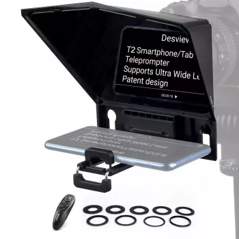 Desview T2 Melns Universal Monitor Mount Adjustable Height