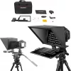 Teleprompter Desview T12 12 collu regulējama augstuma viegls teleprompteris