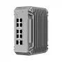Pārvaldīts L2 tīkla slēdzis Ruijie RG-NIS3100-8GT2SFP-HP — 8× Gigabit RJ-45, 2× SFP, PoE, 12–56 V DC, 20 Gbit/s, 8000 MAC, Pelēks