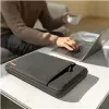 MacBook aizsargapvalku komplekts tomtoc 16 collu MacBook Pro un 15,3 collu MacBook Air, melns