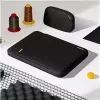 Uzmavu komplekts Tomtoc TOM-A13-C12D 13 collu MacBook Pro/Air — melns