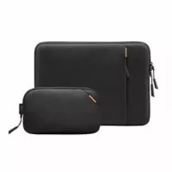 Uzmavu komplekts Tomtoc TOM-A13-C12D 13 collu MacBook Pro/Air — melns