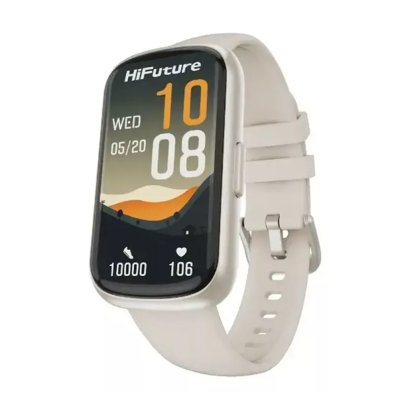 Viedpulkstenis HiFuture EVO2 HSSW7BE bēšs — Bluetooth fitnesa izsekotājs