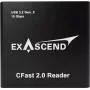 CFast 2.0 karšu lasītājs Exascend EXCRCFT1 — CFast 2.0 saskarne, USB savienojamība
