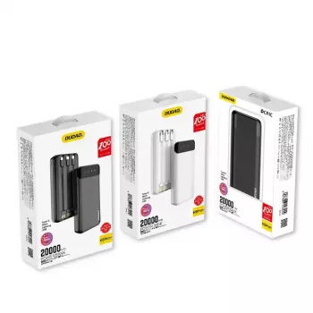 Pārnēsājams ārējais akumulators DUDAO K6Pro+ 20000mAh