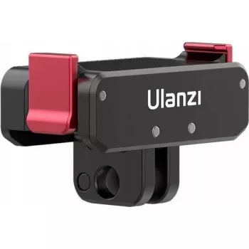 Ulanzi magnētiskais stiprinājuma adapteris ar 1/4 collas vītni darbības kamerām — saderīgs ar GoPro un DJI Action 3