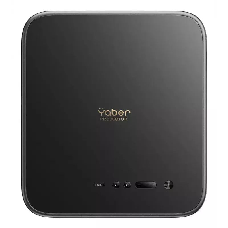 Yaber K3 īsa attāluma projektors 1600 ANSI lūmenu LED 1080p melns
