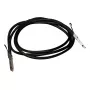 DAC kabelis MikroTik DDQ+DA0003 3m QSFP-DD Melns