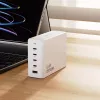 Lādētājs DUDAO A228EU 228W GaN 4xUSB-C 1xUSB-A