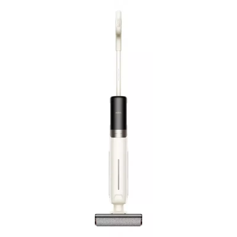 2-in-1 stick vacuum Dreame MOVA Tech K30 MIX — bezvada akumulators, 18 000 Pa, 30 min darbības laiks, sausai un mitrai tīrīšanai, bez putekļu maisa, 2,6 Ah, melns/balts