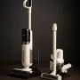 2-in-1 stick vacuum Dreame MOVA Tech K30 MIX — bezvada akumulators, 18 000 Pa, 30 min darbības laiks, sausai un mitrai tīrīšanai, bez putekļu maisa, 2,6 Ah, melns/balts